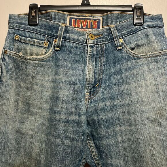 Levi’s- Vintage- The Original Jeans- Slim Straight 514-Distressed- Size W32 L32 - Picture 3 of 11